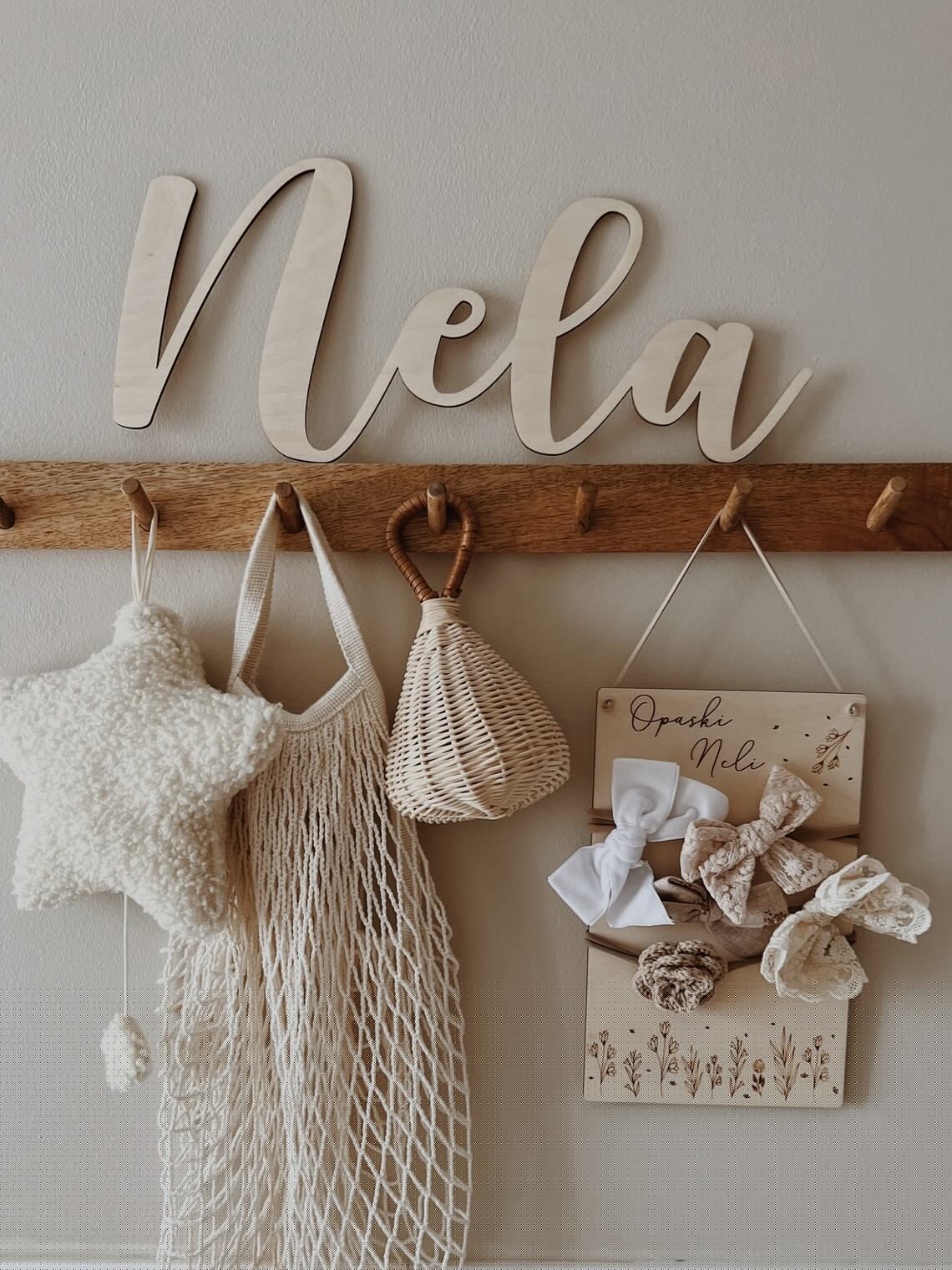 Baby Products Name - Wooden Name Sign Custom Name Sign