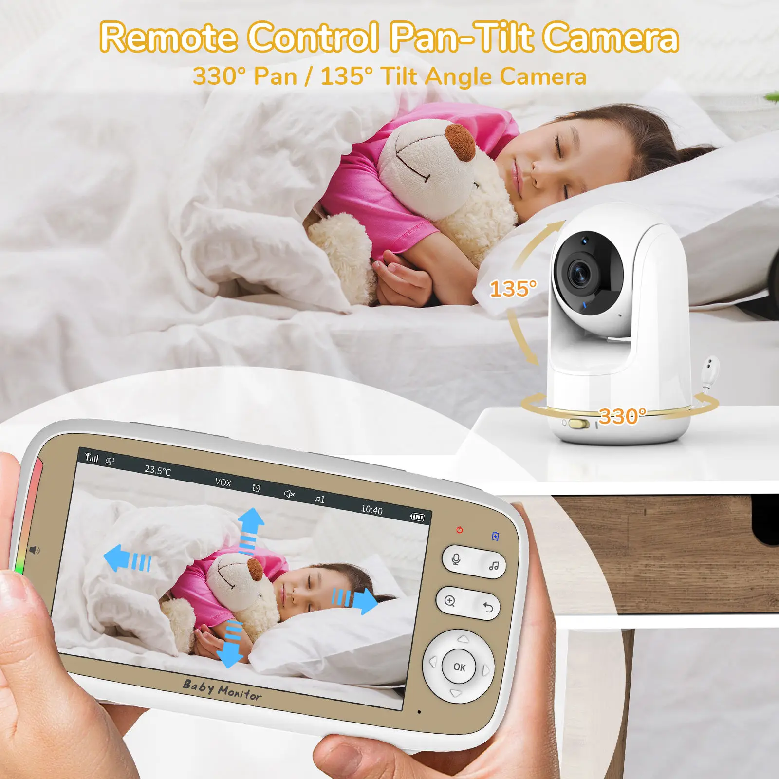 VB803 PRO Baby Monitor with 2p - đánh giá và giá Baby Products Video