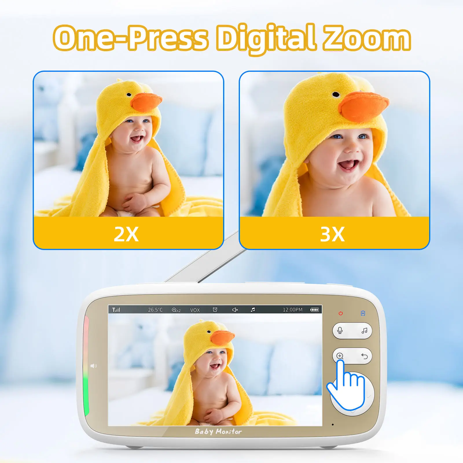 VB803 PRO Baby Monitor with 2p - đánh giá và giá Baby Products Video