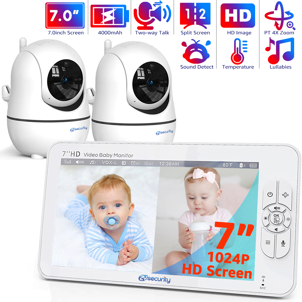 7.0 inch Video Baby Monitor HD - đánh giá và giá Baby Products Video