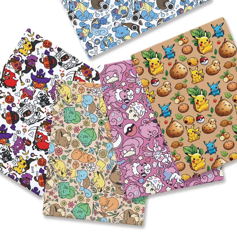 Pokemon Cartoon Fabric140*50cm - đánh giá và giá Baby Products In Japan