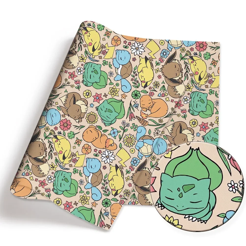 Pokemon Cartoon Fabric140*50cm - đánh giá và giá Baby Products In Japan
