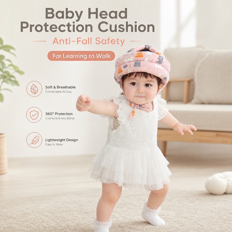 Toddler Anti Fall Helmet Adjus - đánh giá và giá Infant Head Protector