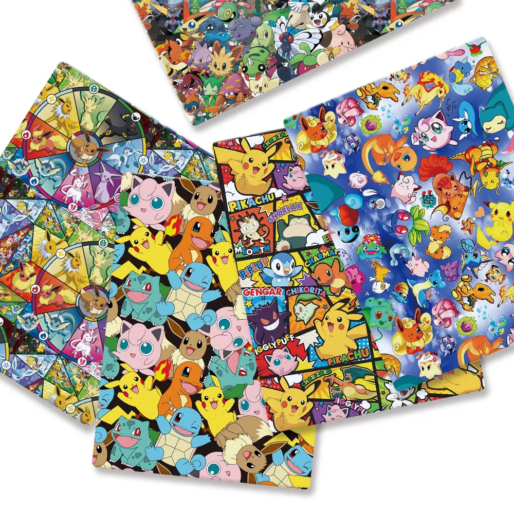 Pokemon Cartoon Fabric140*50cm - đánh giá và giá Baby Products In Japan