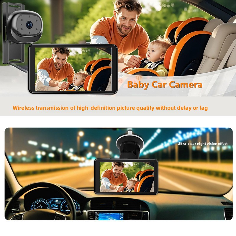 5 Inch HD Baby Monitor Wireles - đánh giá và giá Baby Products Video