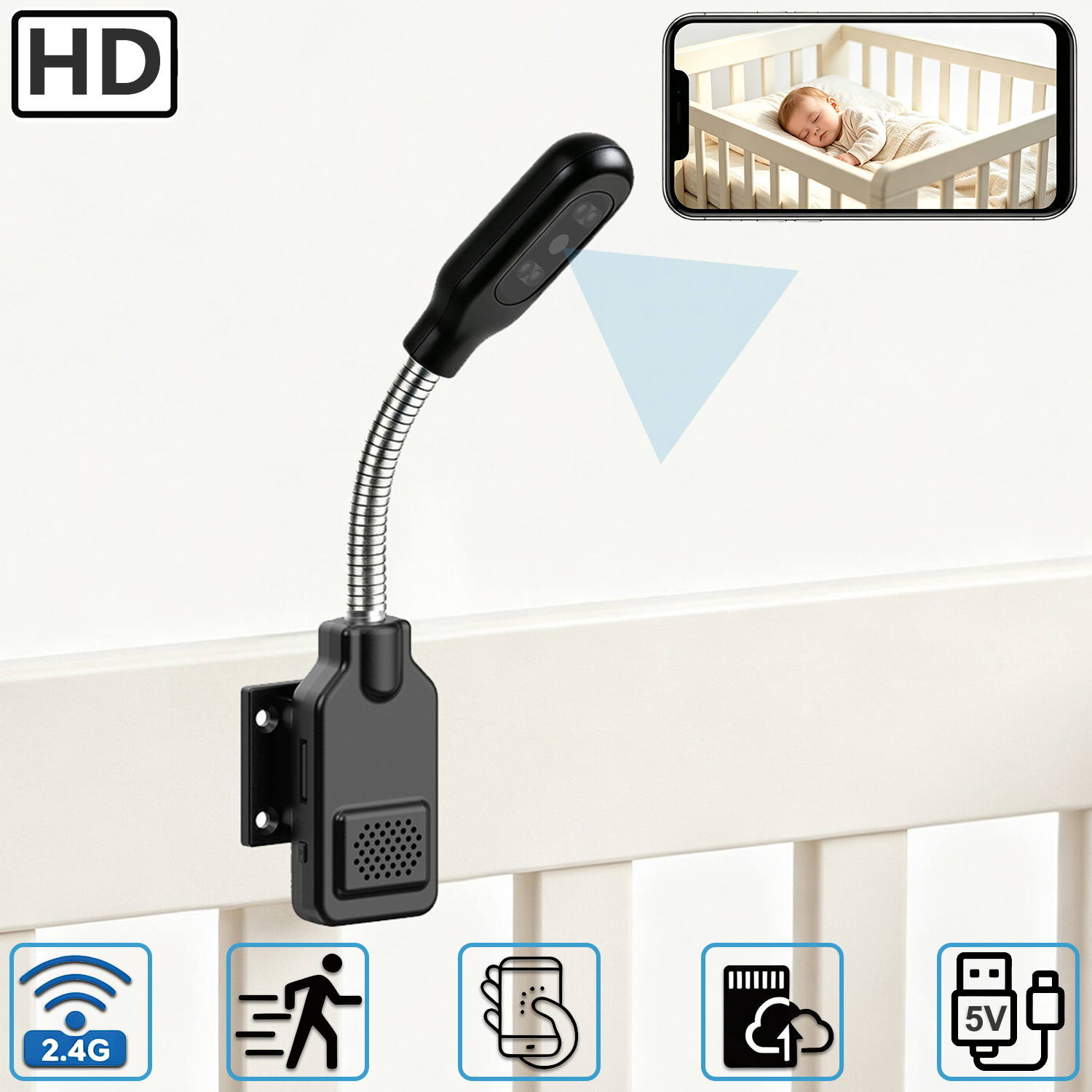 Flexible Gooseneck Baby Pet Mo - đánh giá và giá Baby Products Video