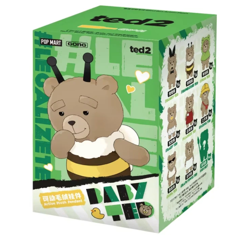 POPMART TED2 Baby Ted Series B - đánh giá và giá Baby Products Teddy Bear