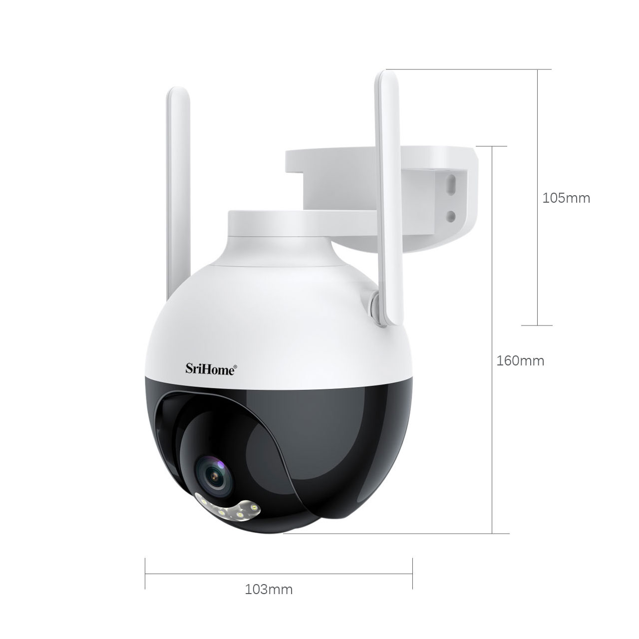 Srihome SH045 2MP 1080P Full C - đánh giá và giá Baby Products Video