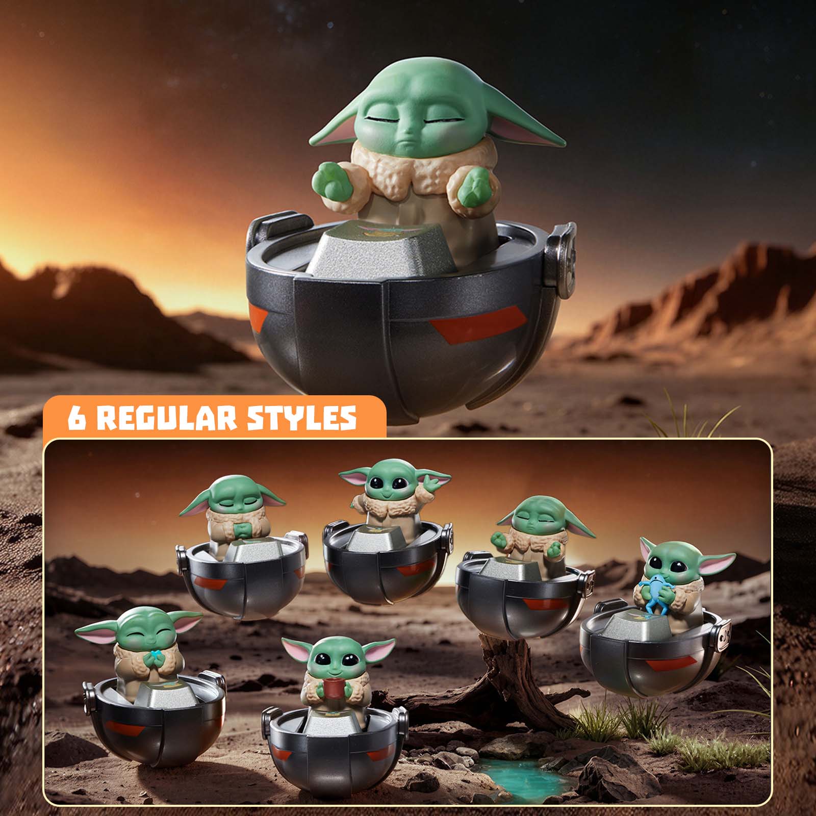 Star Wars Grogu Keycap Blind B - đánh giá và giá Baby Products Miniso