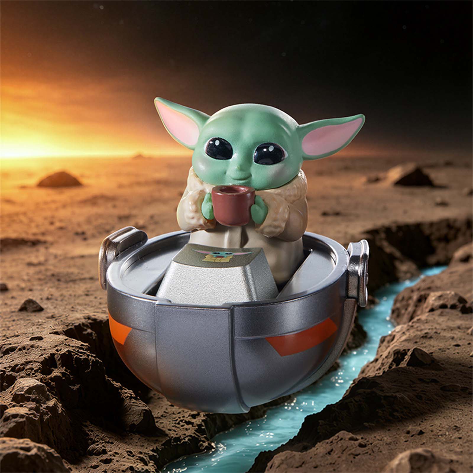 Star Wars Grogu Keycap Blind B - đánh giá và giá Baby Products Miniso