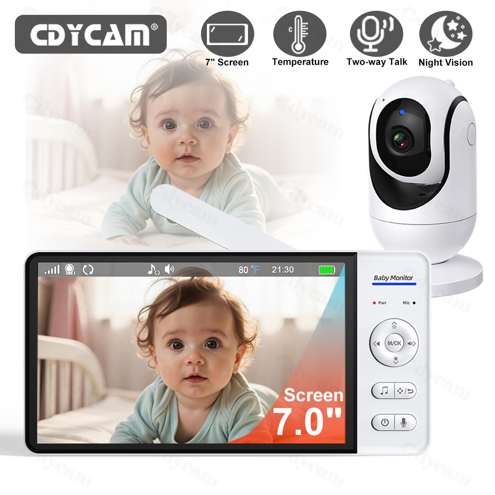 7 Inch Video Baby Monitor Nigh - đánh giá và giá Baby Products Video