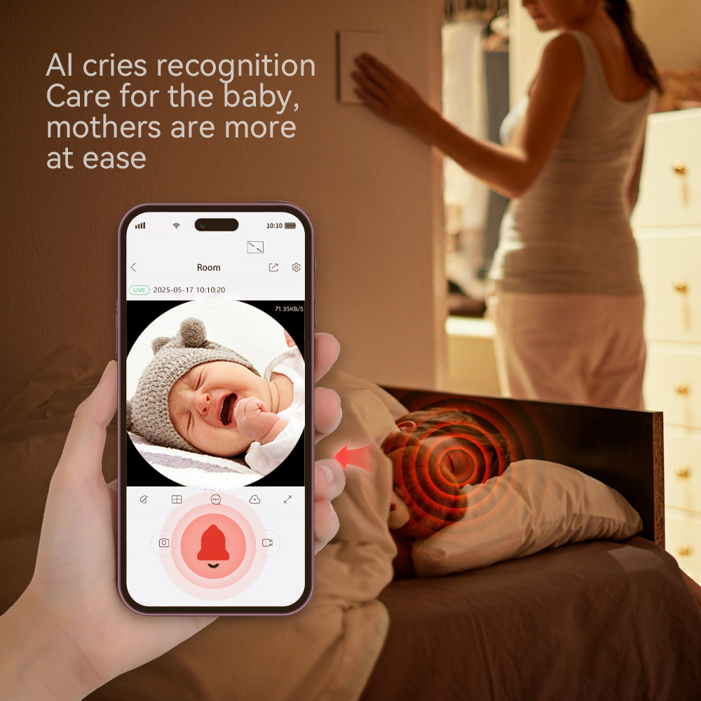 4MP HD 5G WiFi PTZ Camera Auto - đánh giá và giá Baby Products Video