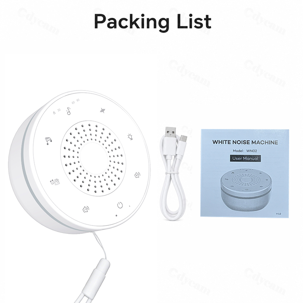 Baby White Noise Machine USB R - đánh giá và giá White Noise Machine Baby