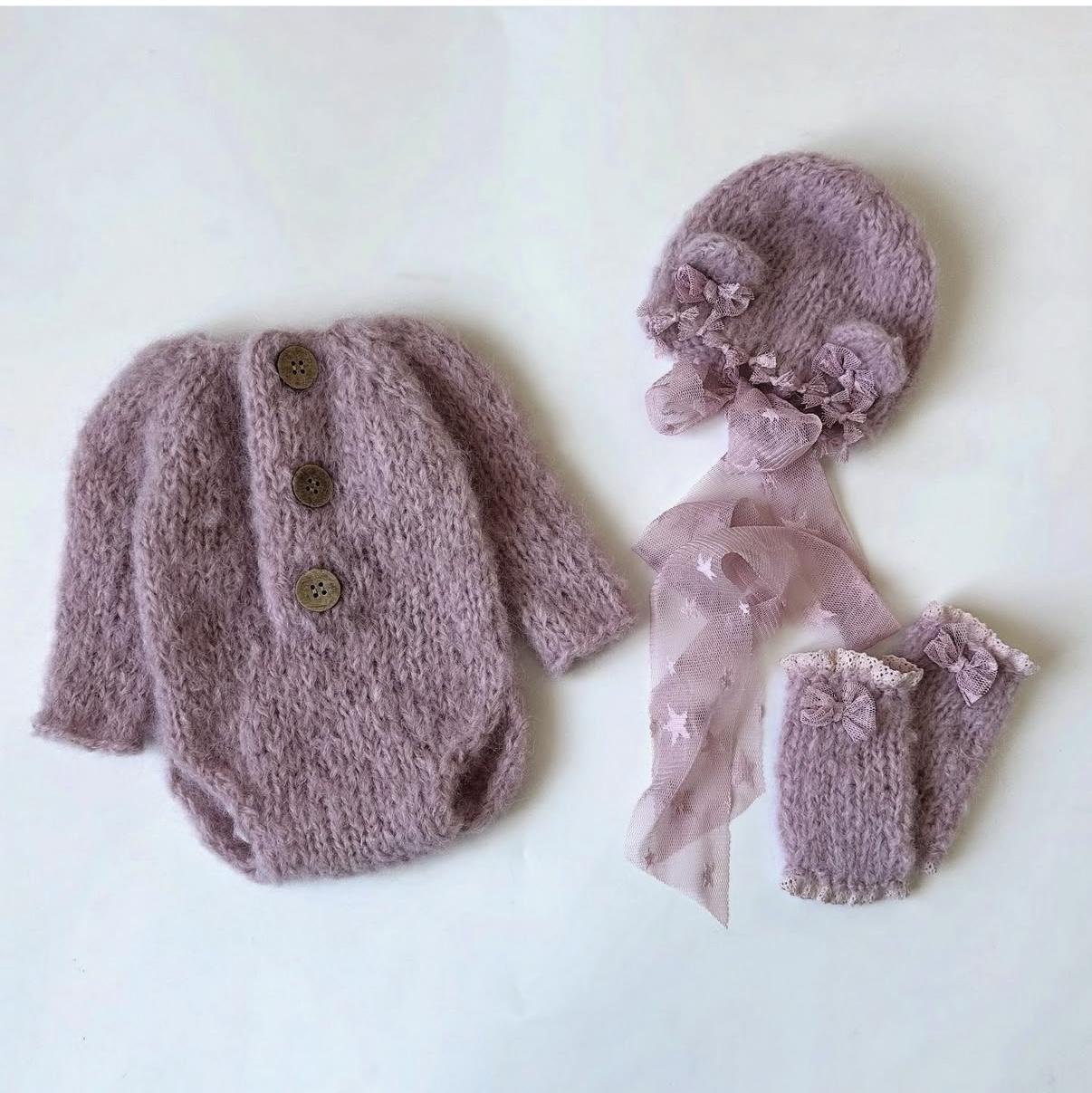 Newborn Baby Girl Knitted Romp - đánh giá và giá Baby Products Essential