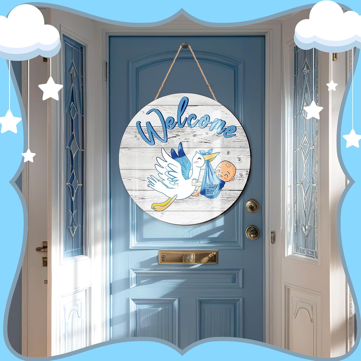 Baby Boy Door Sign Gender Reve - đánh giá và giá Baby Products Name
