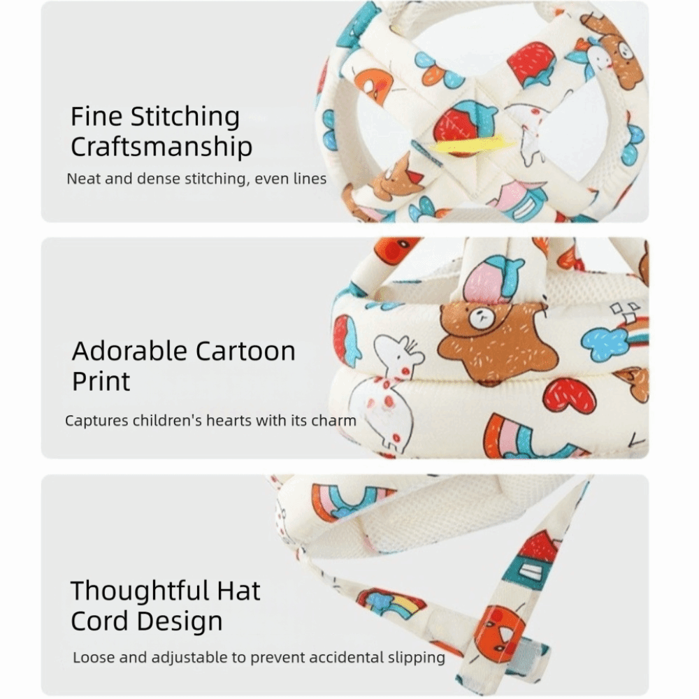 Soft Baby Safety Helmet Adjust - đánh giá và giá Infant Head Protector
